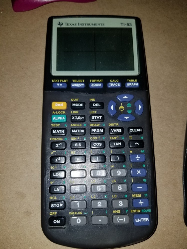 Texas Instruments TI-83 Graphing Calculator & Ti-30xiis Read Description