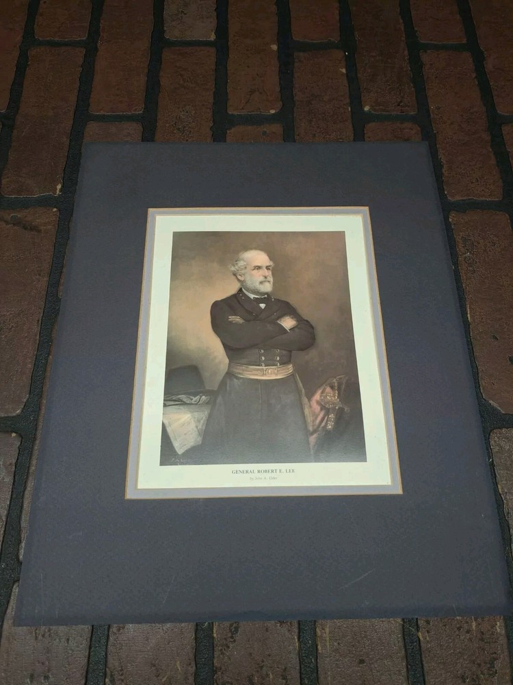 General Robert E Lee 16×13 Matted Print