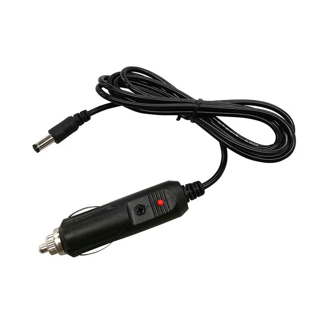 Car Cigarette Lighter Power Cord Charger Adaptor Plug With LED Indicator