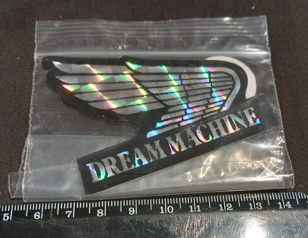 VINTAGE DREAM MACHINE STICKER.