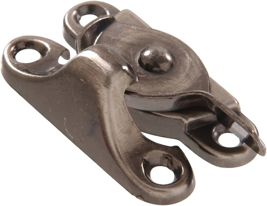 Hardware Essentials Sash Lock Crescent Type, Antique Pewter