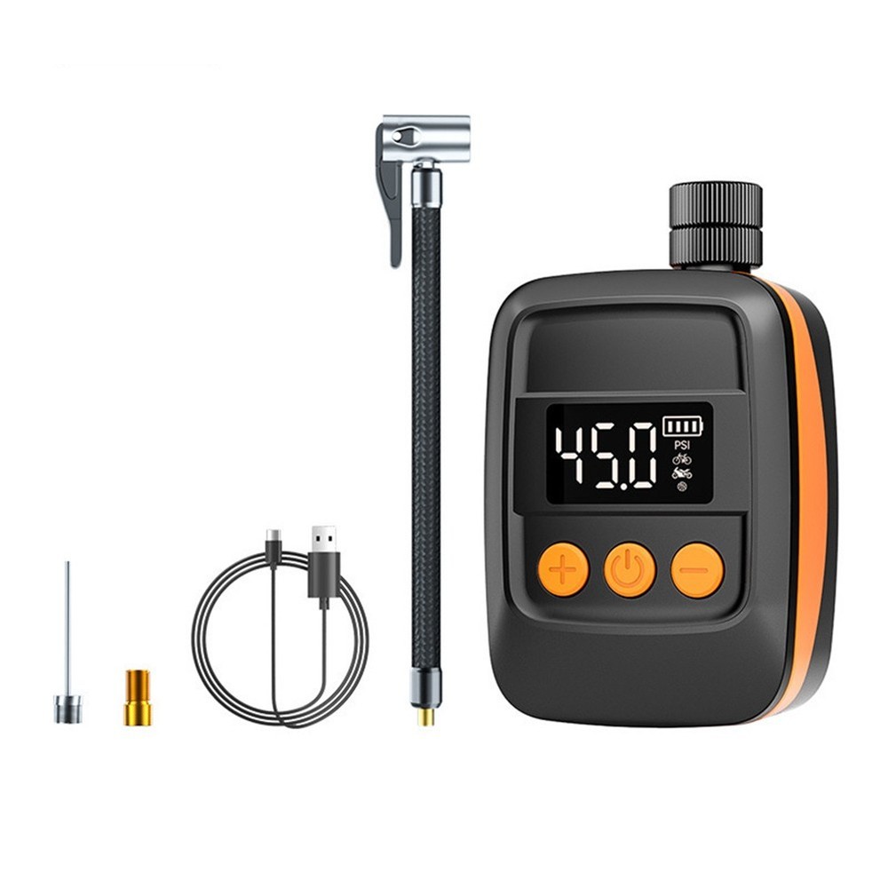 Motorcycle Electric Pump with Real Pressure Readings for Enhanced Safety