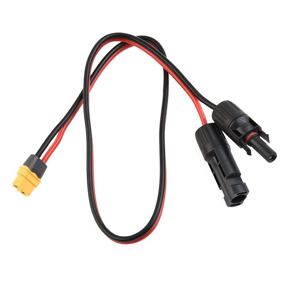 Charging Cable Connection Cable 12AWG Female Solar Panel Low Resistance