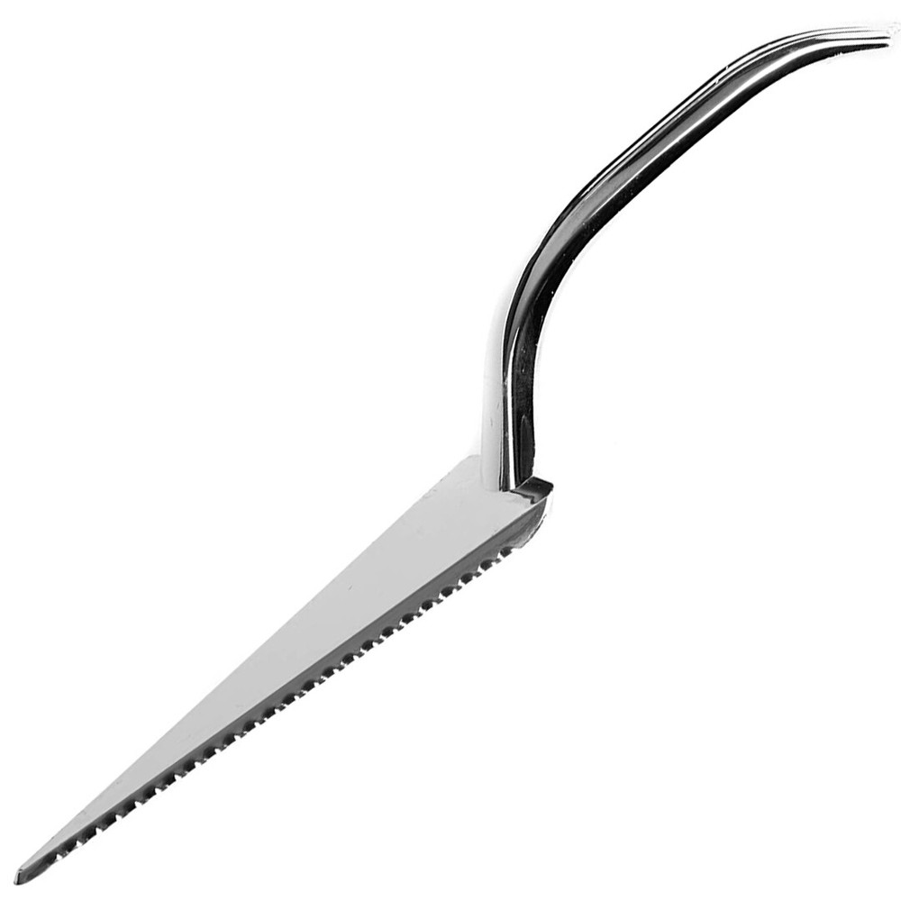 9 Pack - 10 Inch Silver Disposable Plastic Cake Servers | Events & Caterings
