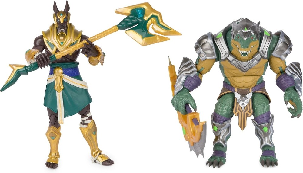 2-Pack, Official Nasus and Renekton Collectible Figures, &