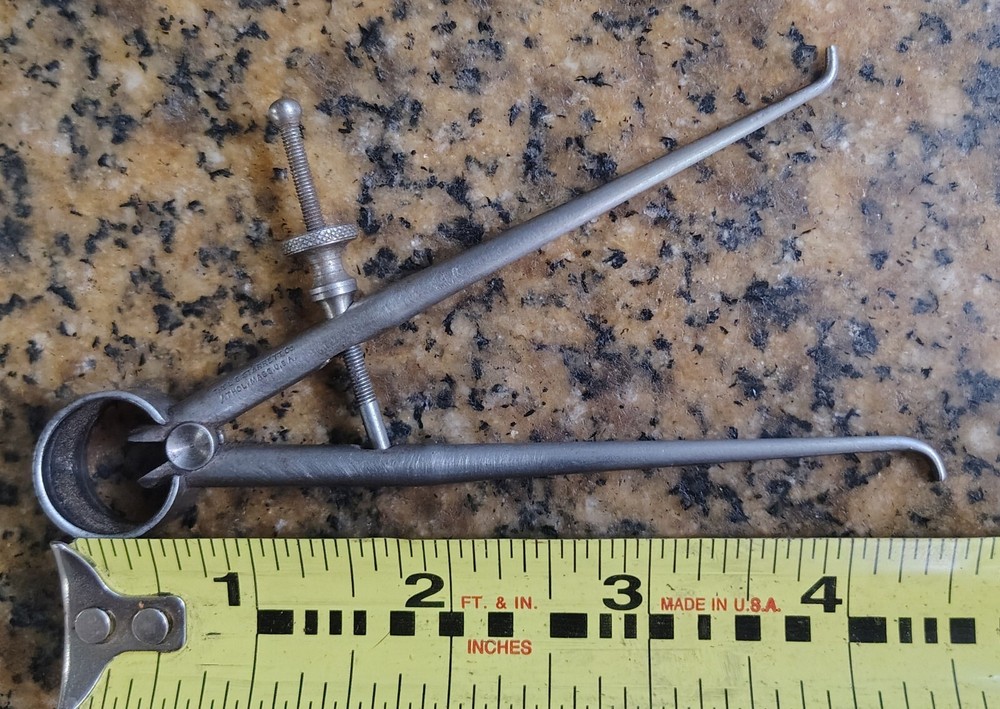 🗽VINTAGE 4" FINE POINT ID CALIPER