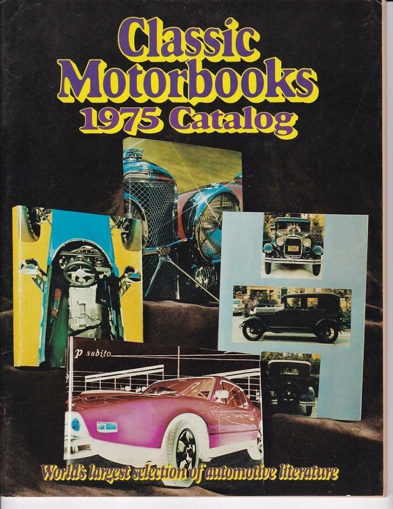 1975 Classic  Motorbooks Catalog/ Great reference