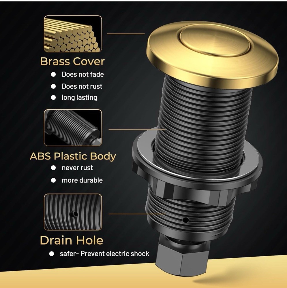 UL Certified Garbage Disposal Power Module Easy Install Universal Fit Durable US