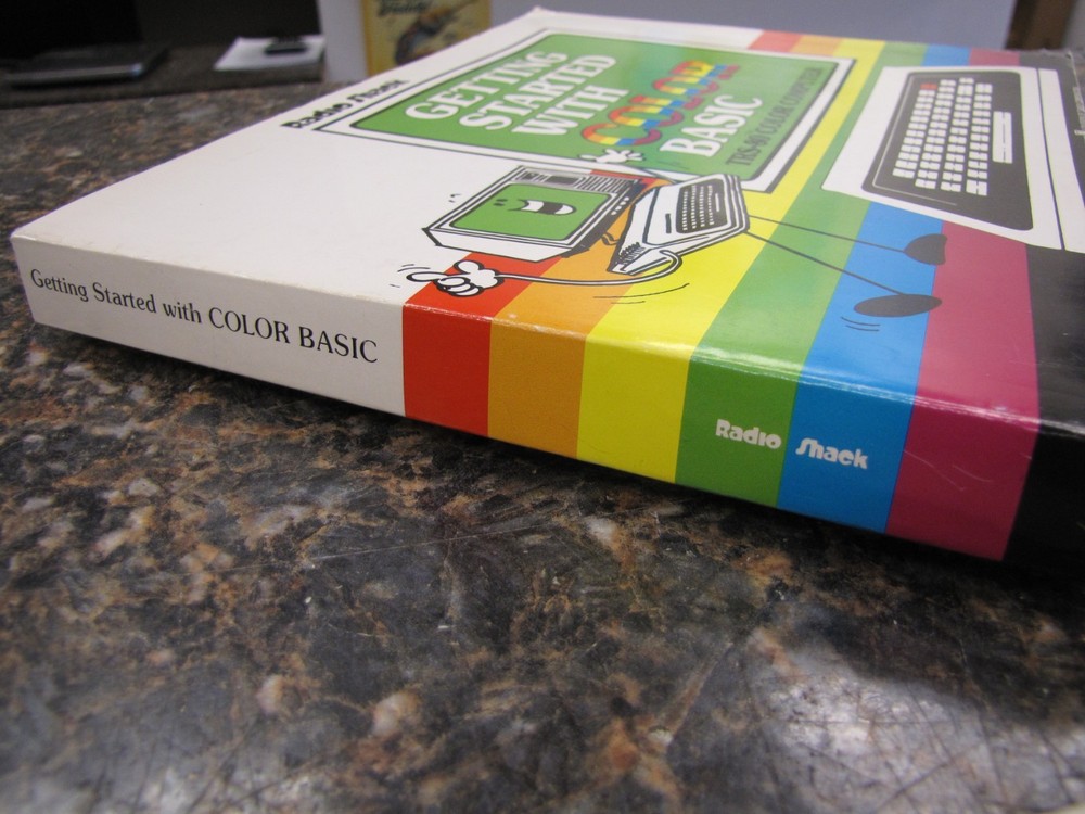 Radio Shack Getting Started Color BASIC, Going Ahead w/ Extended Manuals NICE!