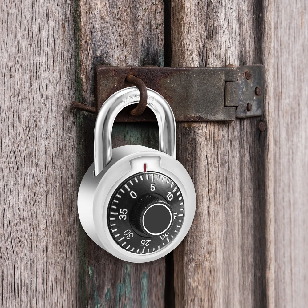 Master Coded Lock 50mm With Round Fixed Combination Padlock G9R44203