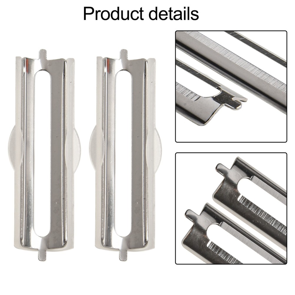 55mm Stainless Steel Single-Sided Flat Blade Peeler Kitchen Tool
