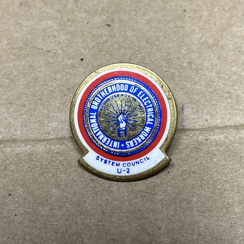 IBEW Lapel Pin System Council U-2