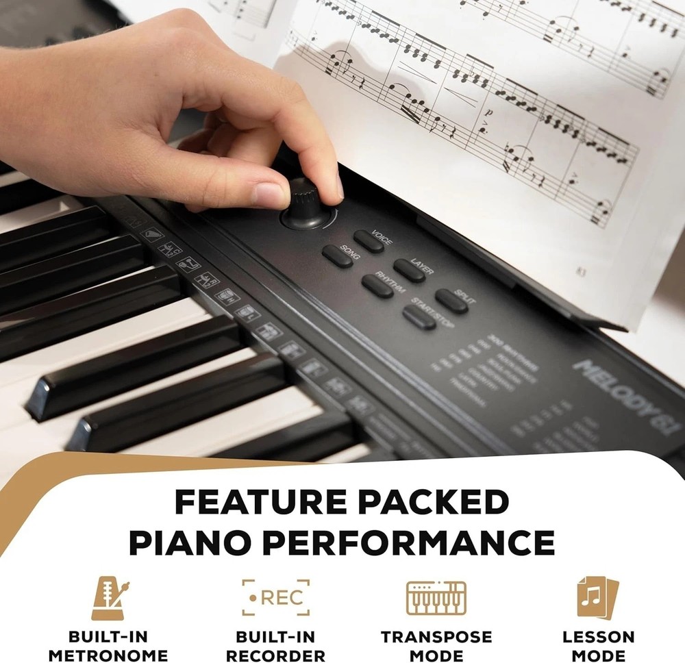 Melody 61 Electric Keyboard Starter Set
