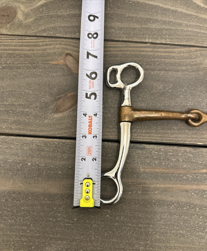 5-inch Tom Thumb Snaffle Copper Mouth bit