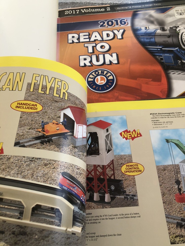 Lionel and MTH Catalogs