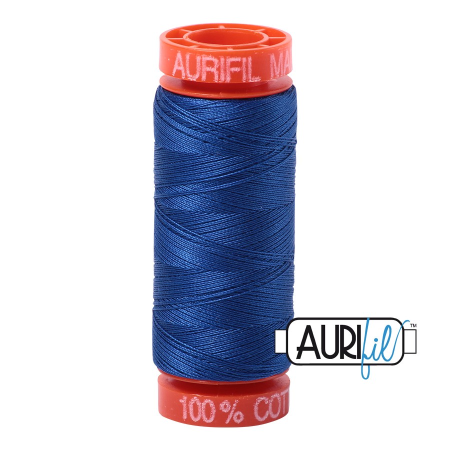 Medium Blue 2735 | 50wt Small Spool 200M / 220Y | Aurifil