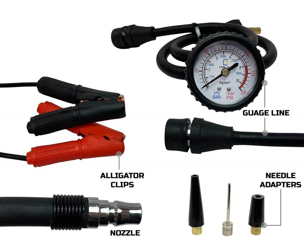 Overland Vehicle Systems EGOI Portable Air Compressor System 5.6 CFM With