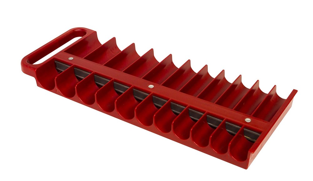 40900 Large Magnetic 1/2” Socket Tray Red