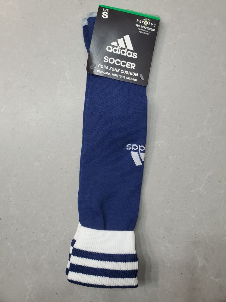 Adidas  Cushion Socks Size Small Dark Blue