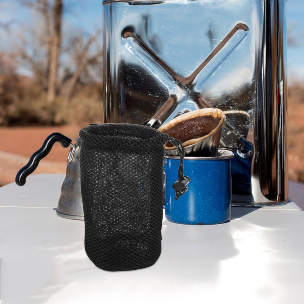 Camping Cookware Mess Kit Bag Tableware Storage Bag Drawstring Heavy Duty