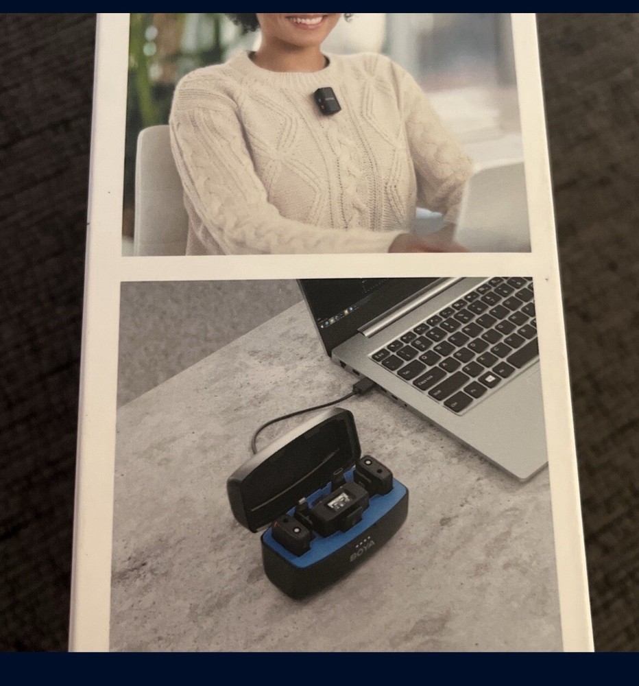 WIRELESS MICROPHONE BOYA 3in1