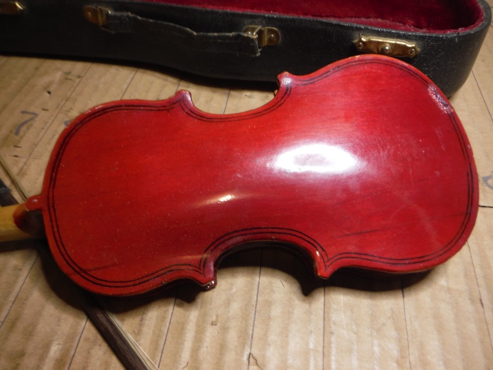 vintage miniature violin