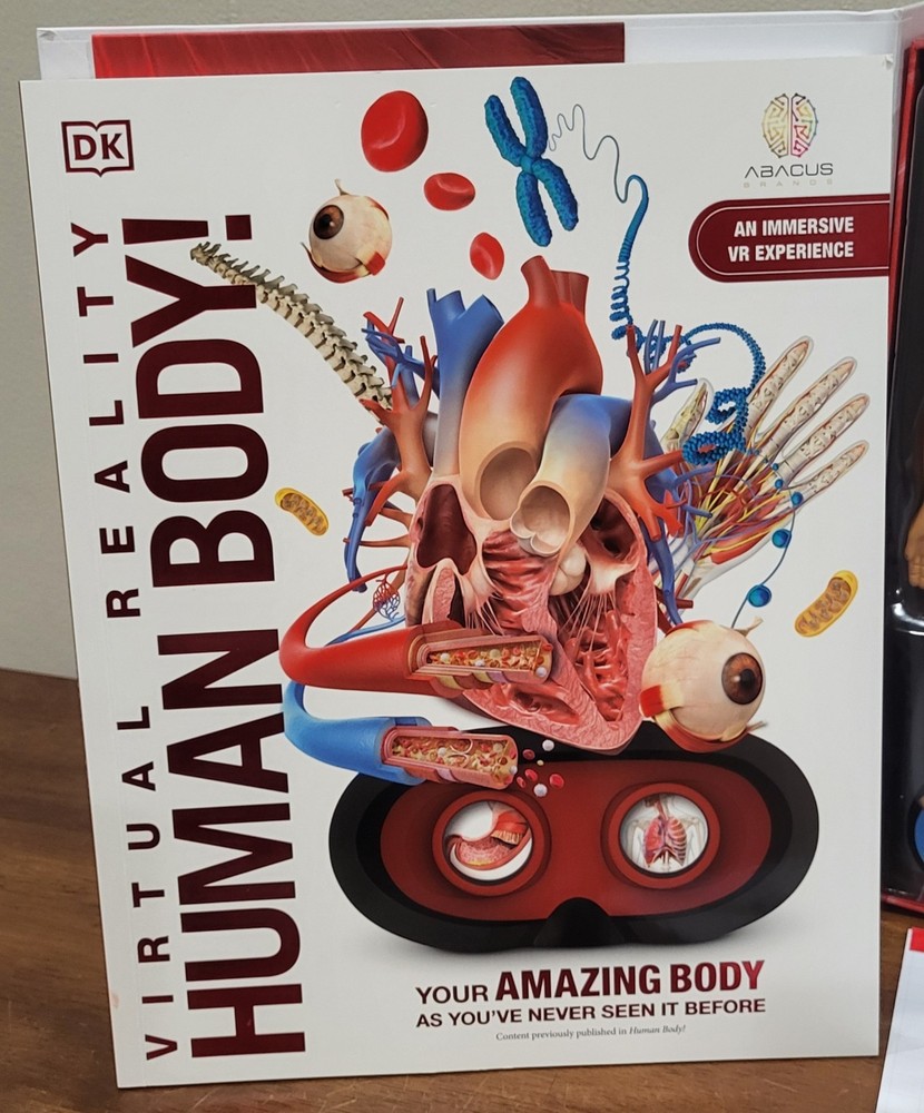 Abacus Brands Virtual Reality Human Body Learning Activity Set VR Goggles