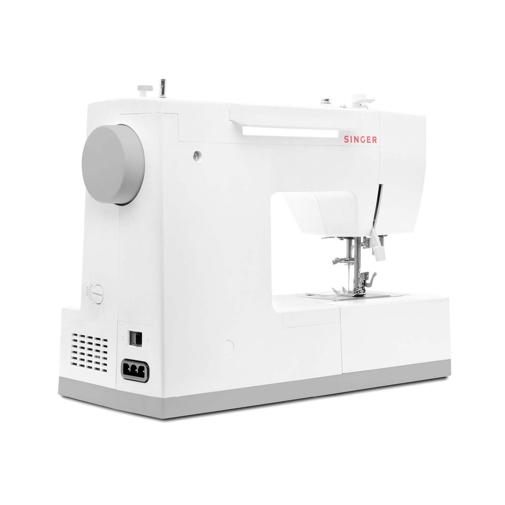 SINGER® Heavy Duty 4452 White Sewing Machine & Extension Table Bundle