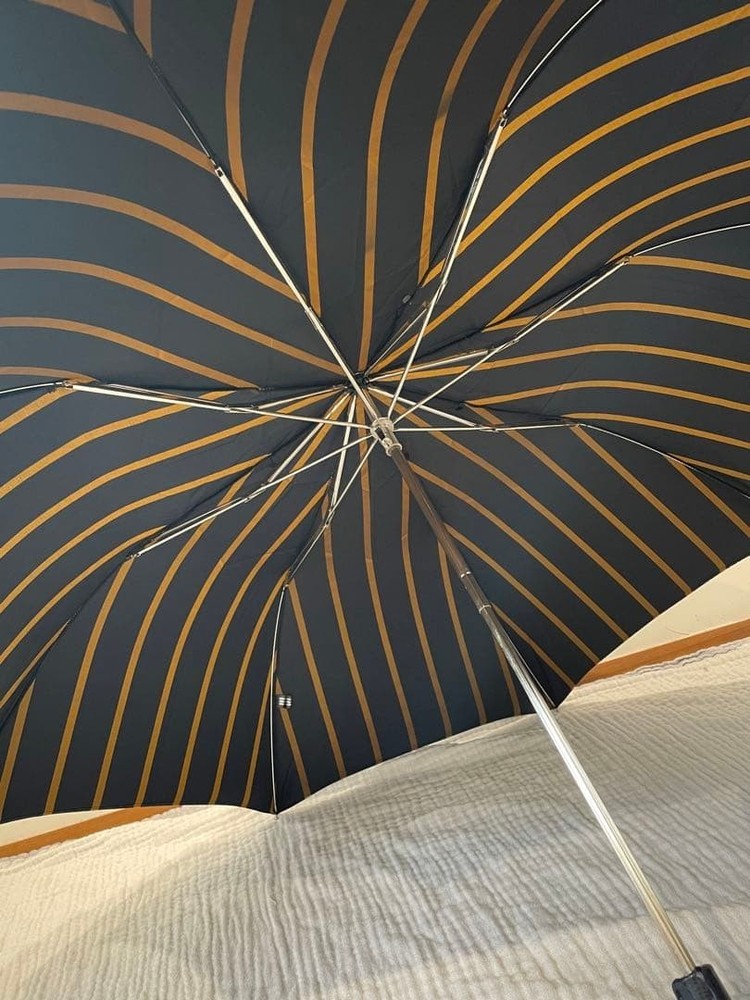 Maglia Francesco Navy Yellow Stripe Folding Umbrella SHIPS Authentic