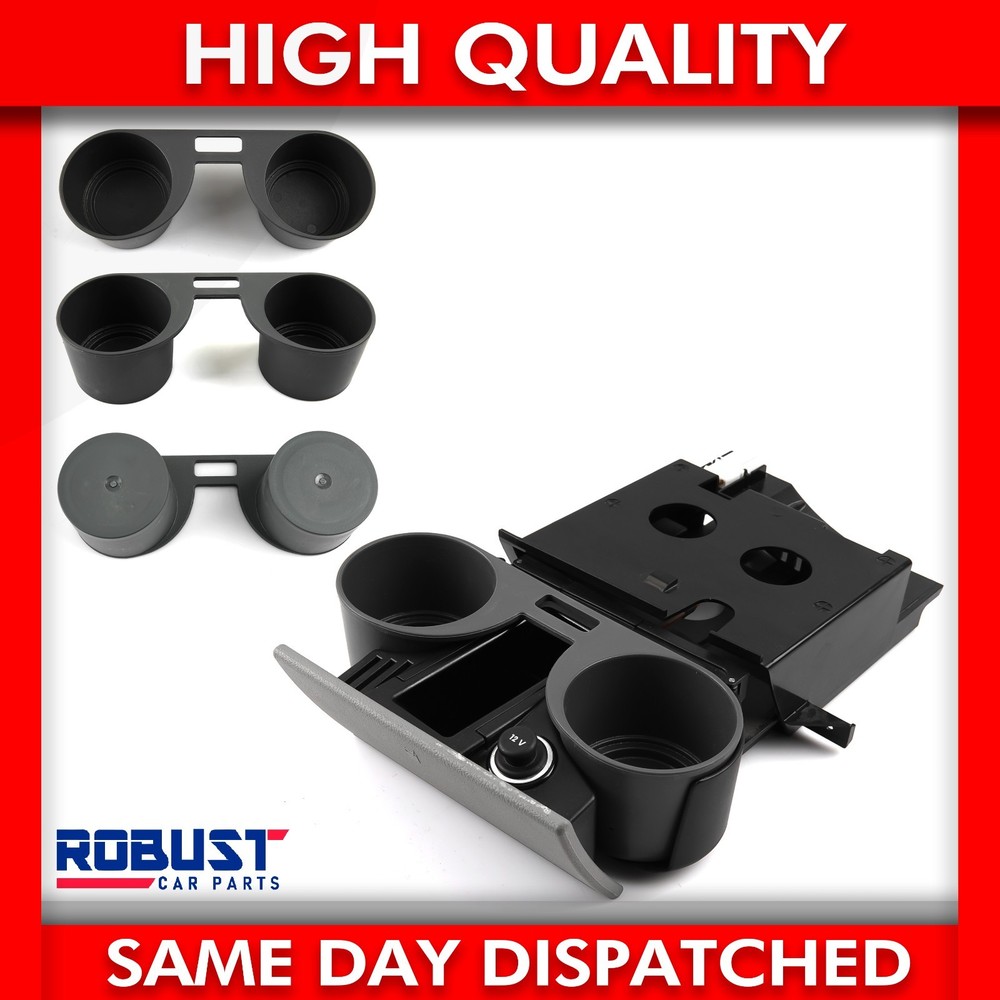 ANTHRACITE CUP HOLDER PART REPLACE YOUR BROKEN FOR VW Transporter T5 T5.1