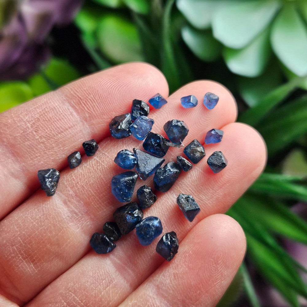 Blue Spinel Crystal
