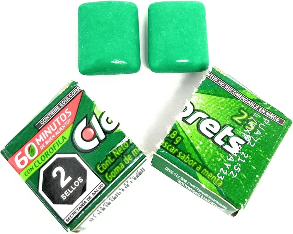 Clorets Mint Flavored Gum