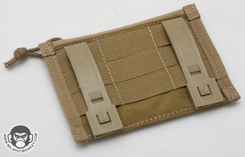 Milspec Monkey MSM - SMALL Patch Panel Admin Pouch - Hook & Loop - All Colors!