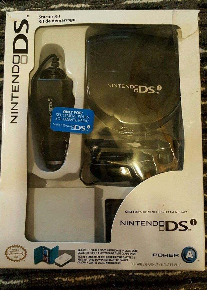 dsi starter kit black nintendo
