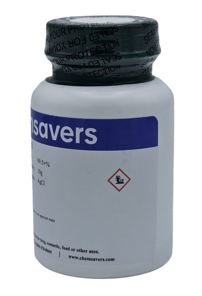 Silver Chloride, Reagent, 99.5+%, 10g