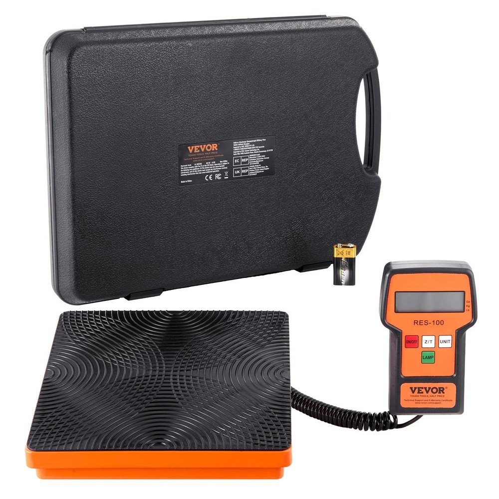220lb Precision Digital Scale, Advanced Sensor Technology for HVAC Refrigerants