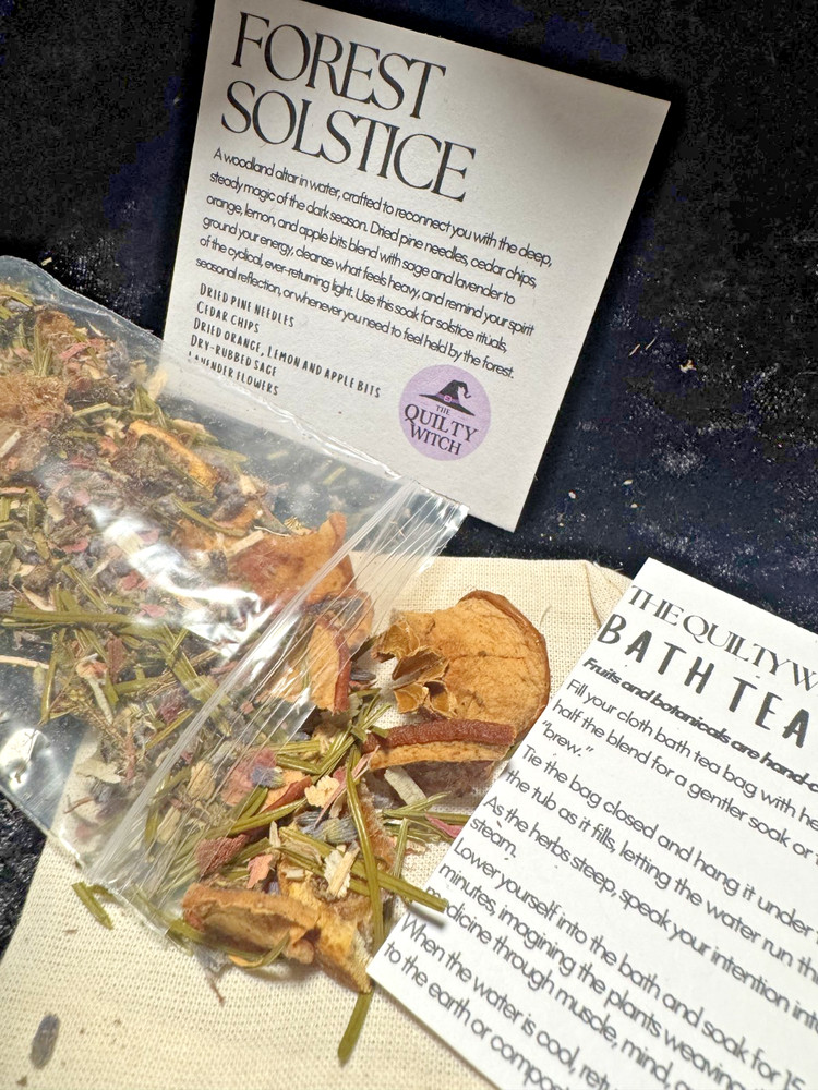 Herbal Bath Teas for Winter (kits)