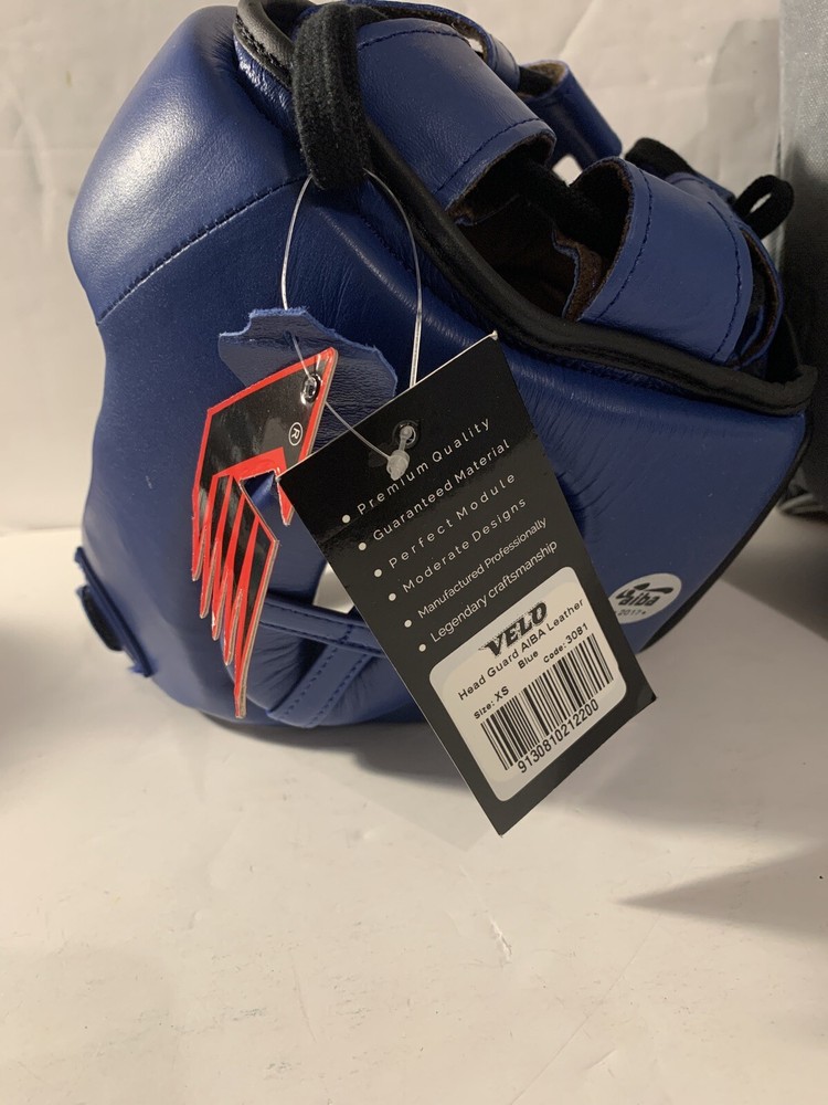 Velo Ahsan Star Head Guard Blue Large