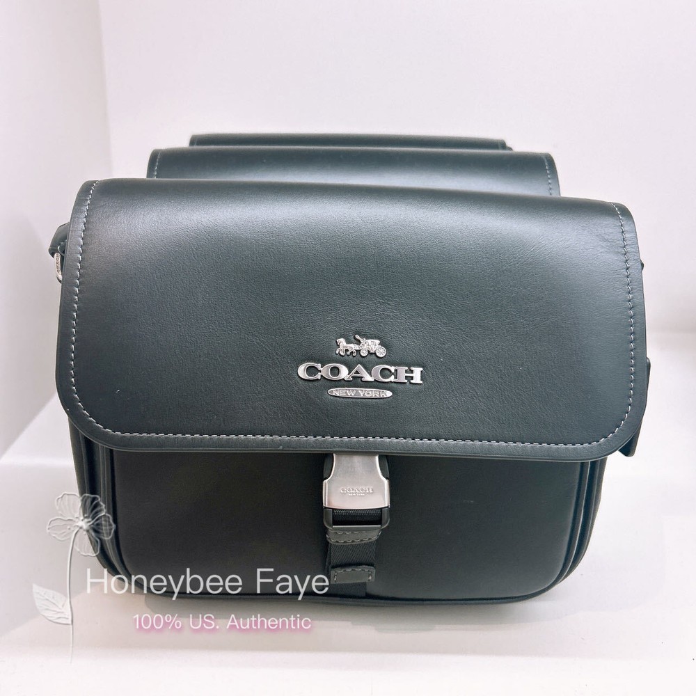 Nwt Coach Pace Messenger Bag In Signature Canvas