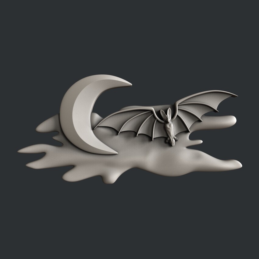 3d STL models for CNC, Artcam, Aspire, set Halloween