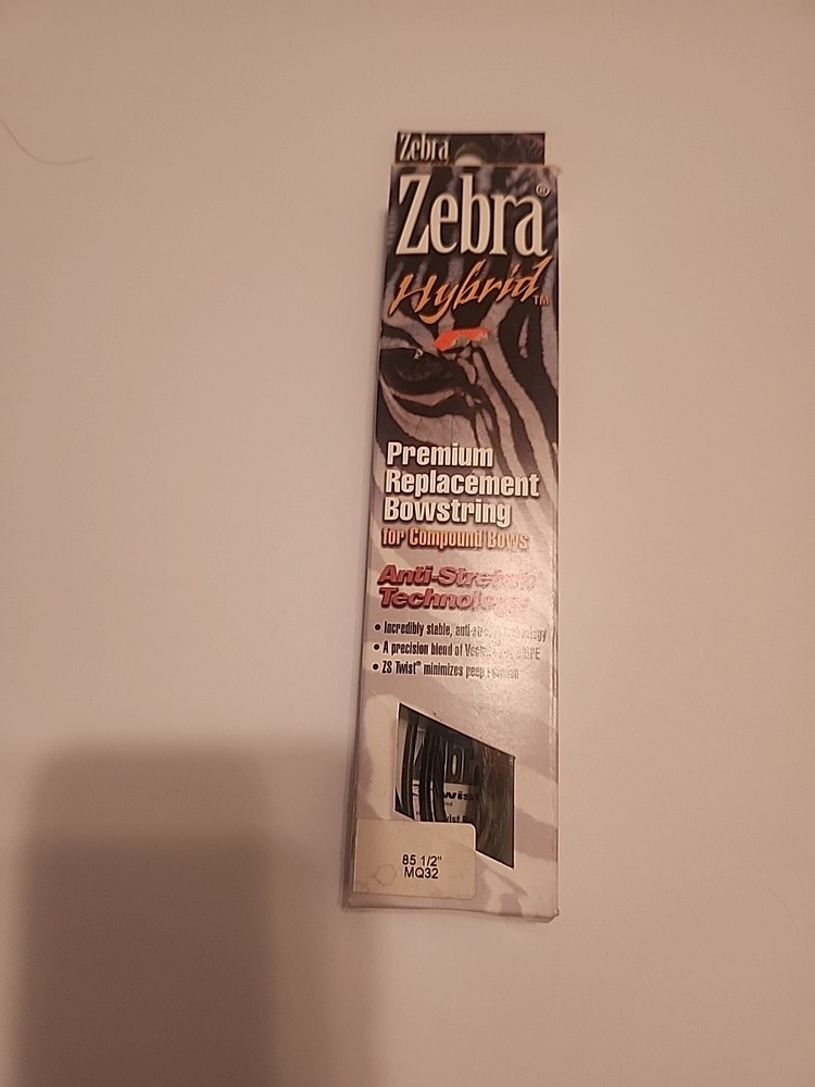 Mathews Q2 LD Zebra Hybrid Replacement Bowstring 91 5/16" Tan/Black
