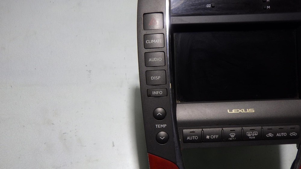 08 LEXUS ES350 Info Screen 86430-33012