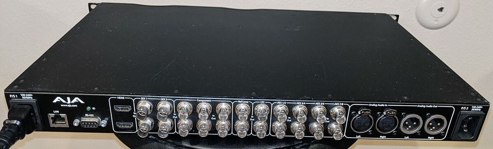 AJA Ki Pro 1RU Rack HD/SD Video Recorder Player