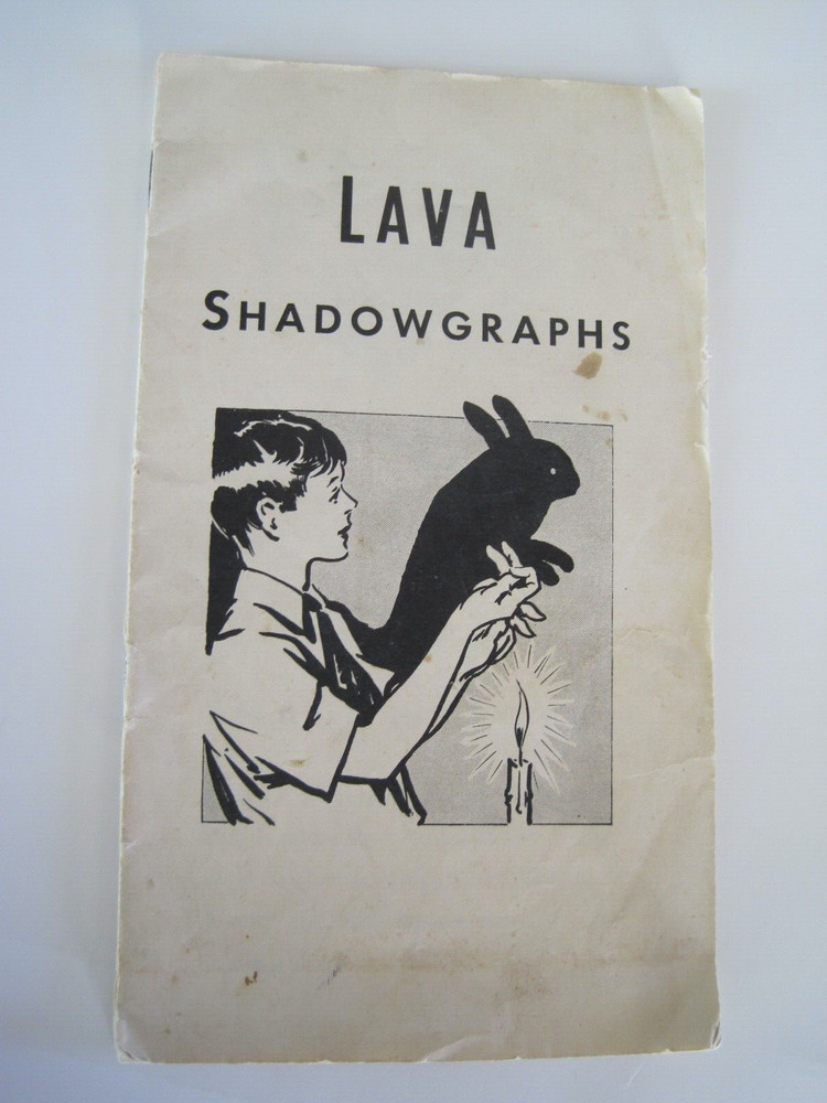 Lava Shadow Graphs Lava Soap Advertising Booklet
