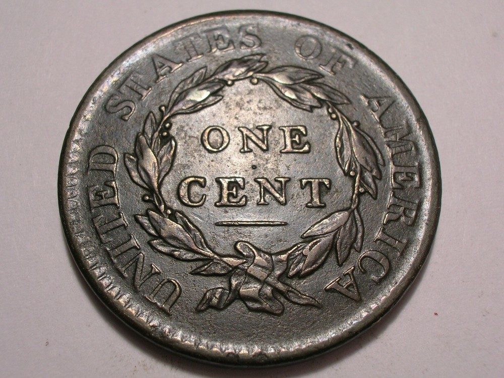 1816 Large Cent (XF, N-7, R-3, & Attractive)