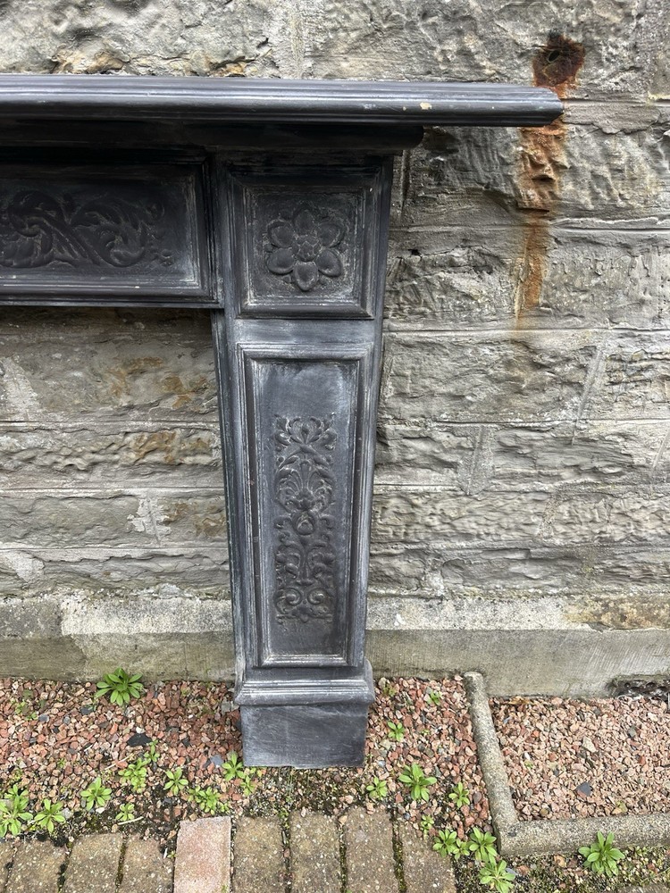 Victorian Slate Effect Fire Surround / Victorian Fire Surround