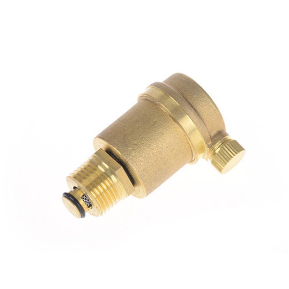 Pressure Release Bleed Valve Home Renovation Brass Water Heater 1/2\\\"