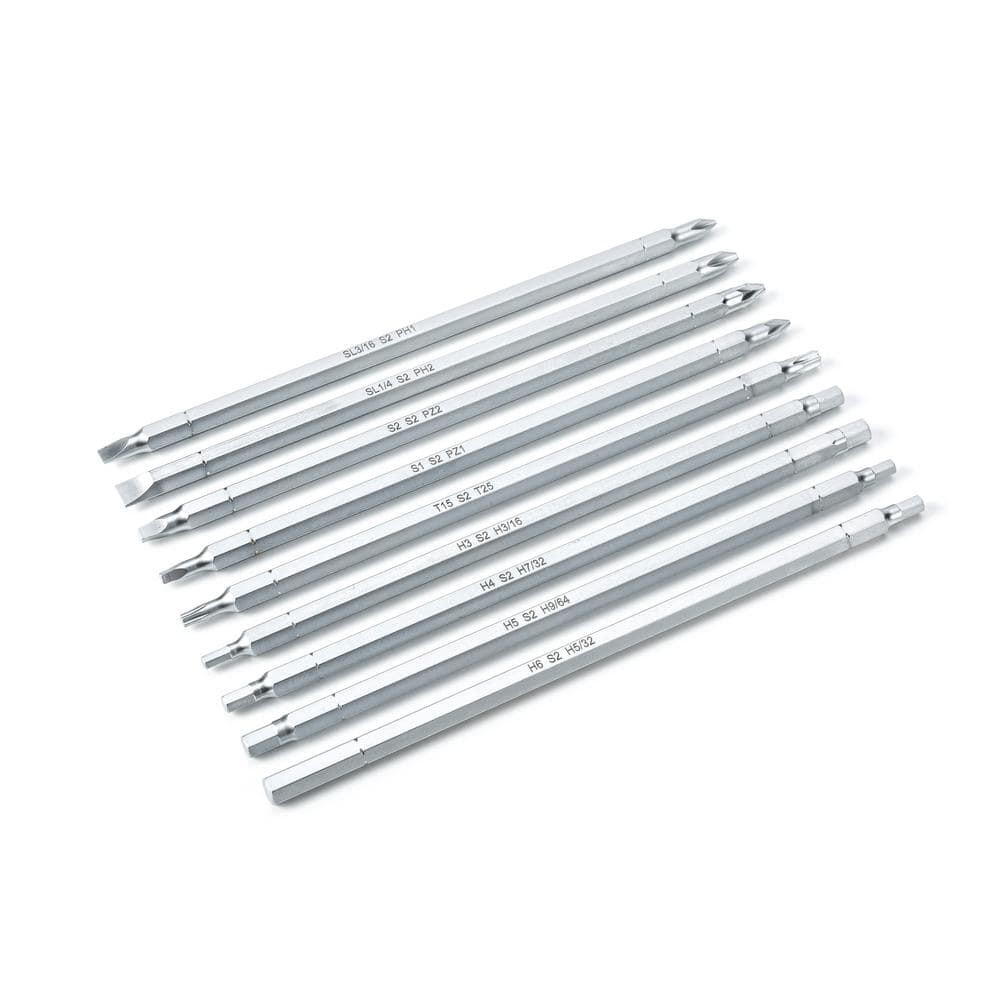 Husky Interchangeable Blade Screwdriver Set (10-Piece)