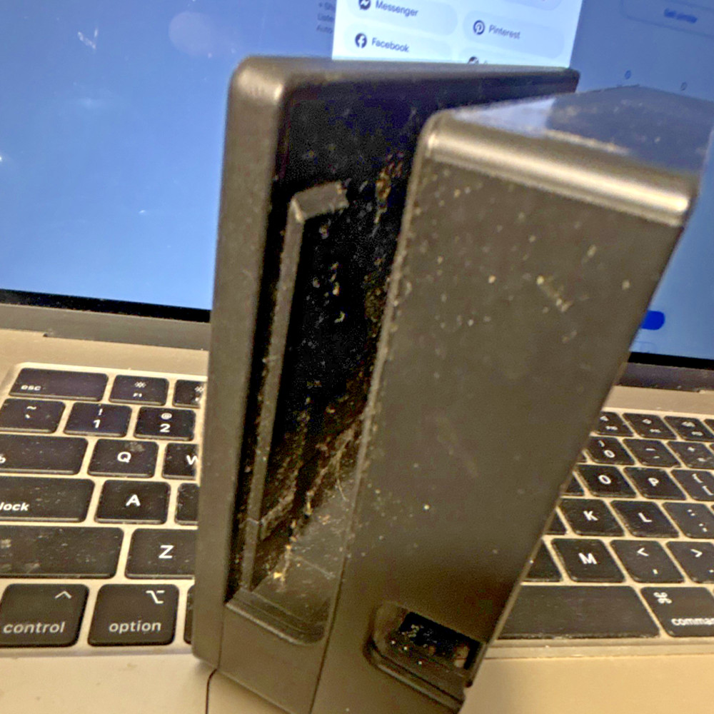 Nintendo Switch Charging Dock Black USB Console For Nintendo Switch. UNTESTED