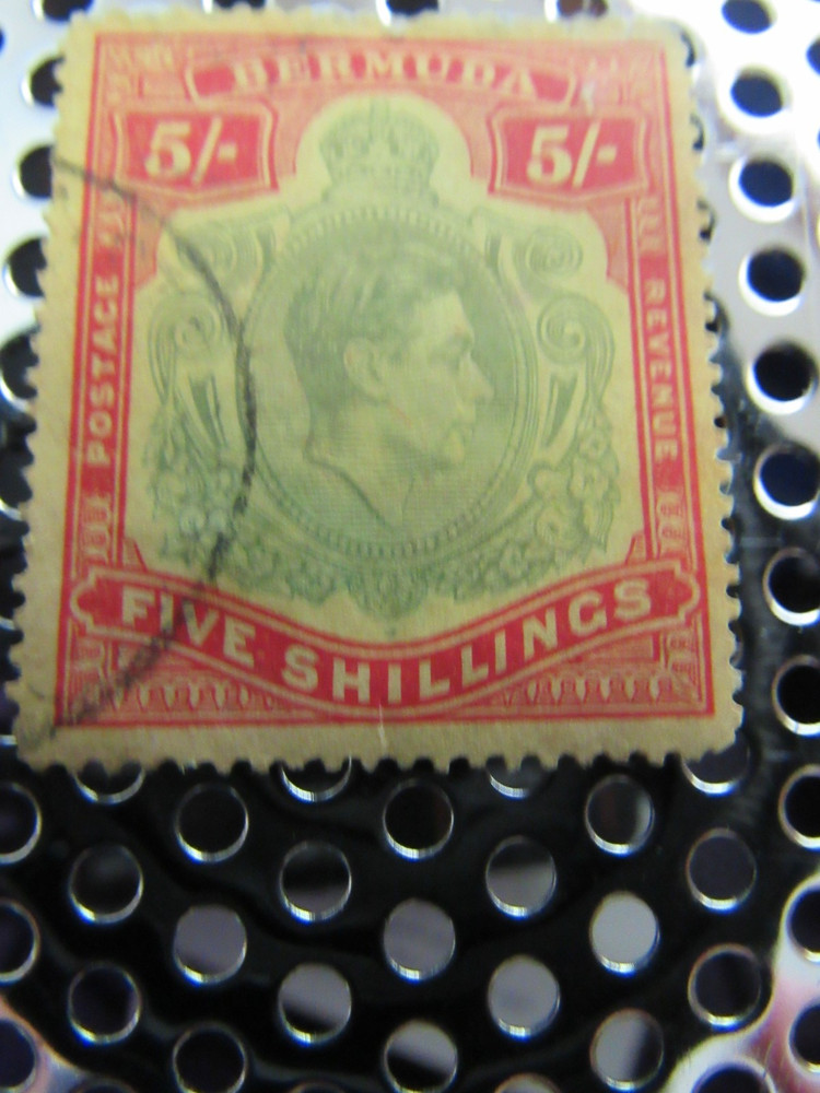 BERMUDA SCOTT # 52   POSTALY  USED
